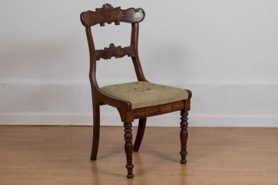 Mahogany side chair